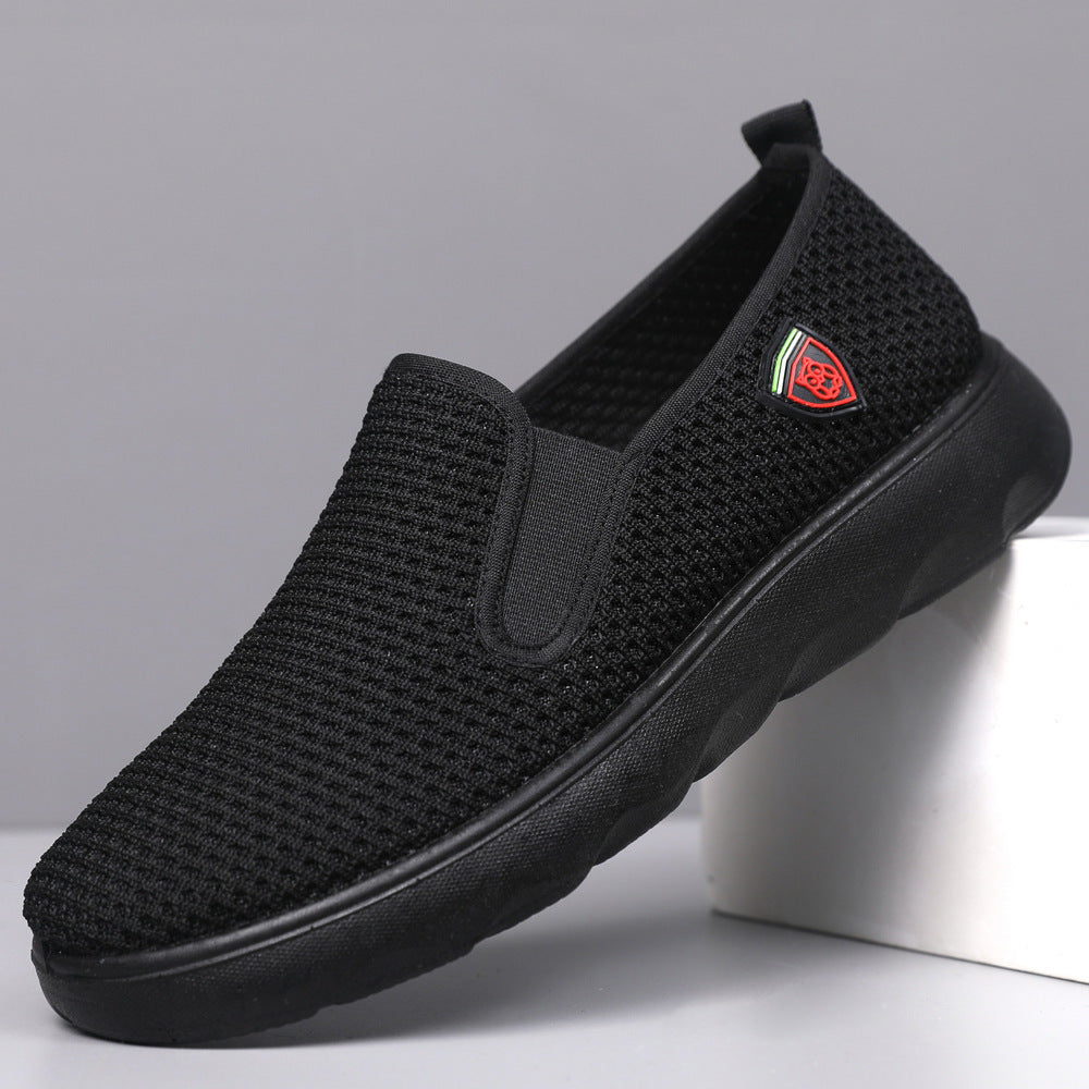Damen Sneaker Slip-On Atmungsaktiv Komfortschuhe