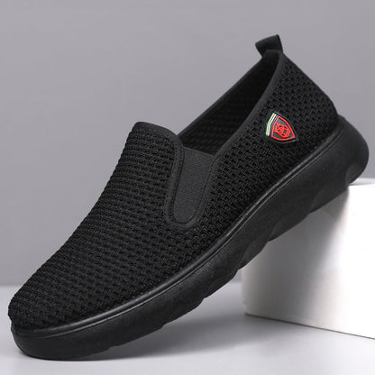 Damen Sneaker Slip-On Atmungsaktiv Komfortschuhe