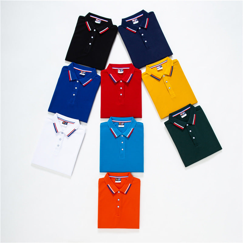 Herren Poloshirt Atmungsaktiv Modern Kontrast Details