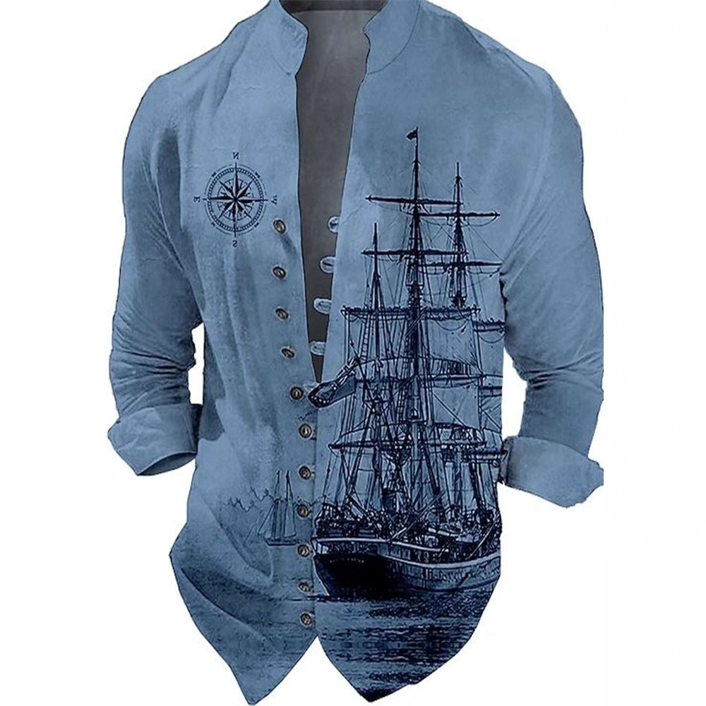 Herren Weste Maritim Schiff Design Klassisch Modern - BerlinGlamour