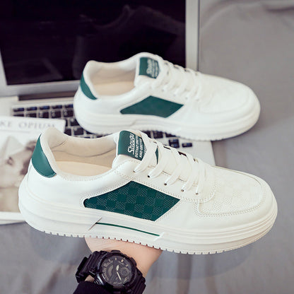Damen Sneaker Karo Optik Bequem Komfortabel