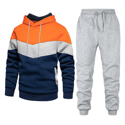 Sportliches Herren Hoodie Jogginghose Set Casual