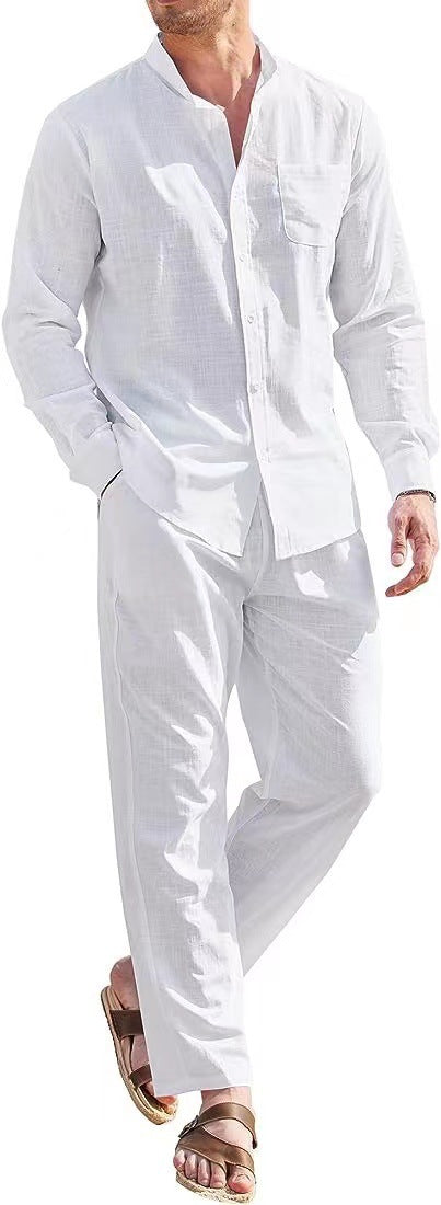 Herren Hemd Langarm Elegant mit passender Hose