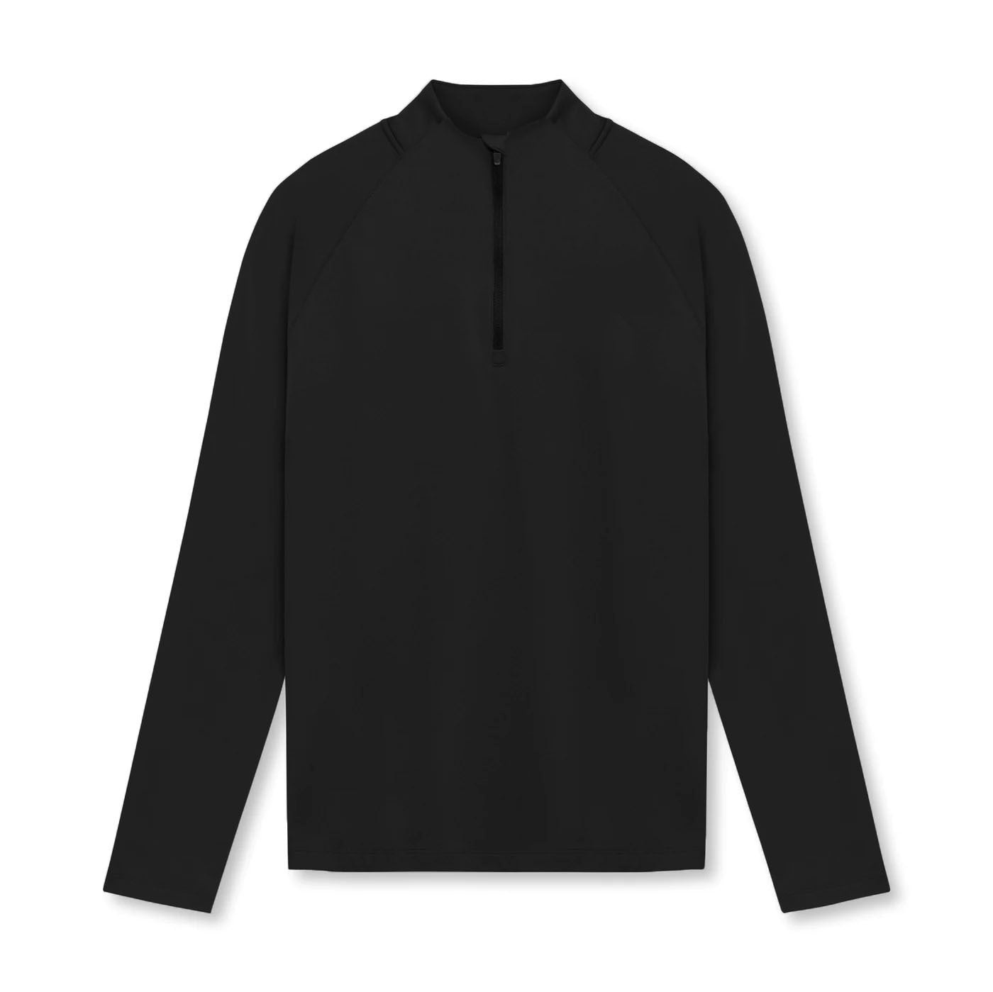 Herren Longsleeve Funktionsshirt Stehkragen Reißverschluss Sportlich