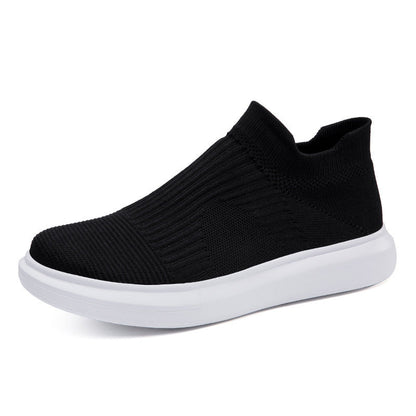 Damen Strick-Sneaker Hoch Modisch Flexibel