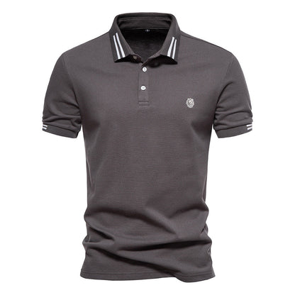 Herren Polohemd Modern Strukturmuster Stilvoll Berlin