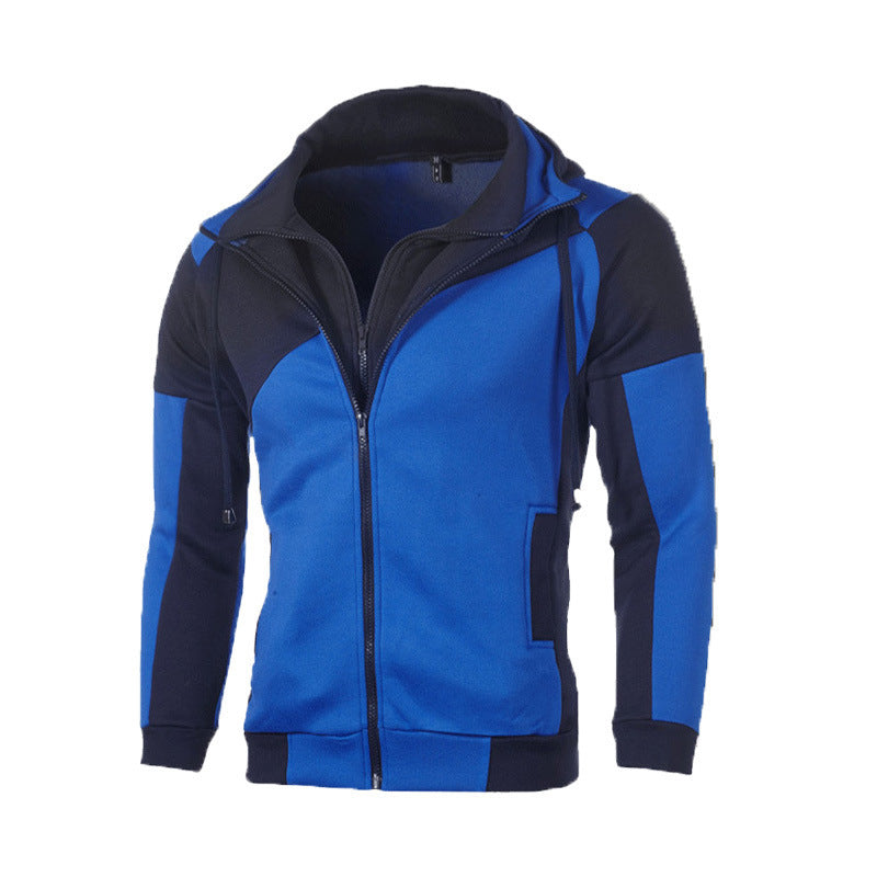 Herren Sportjacke Funktionell Wasserabweisend Hochkragen