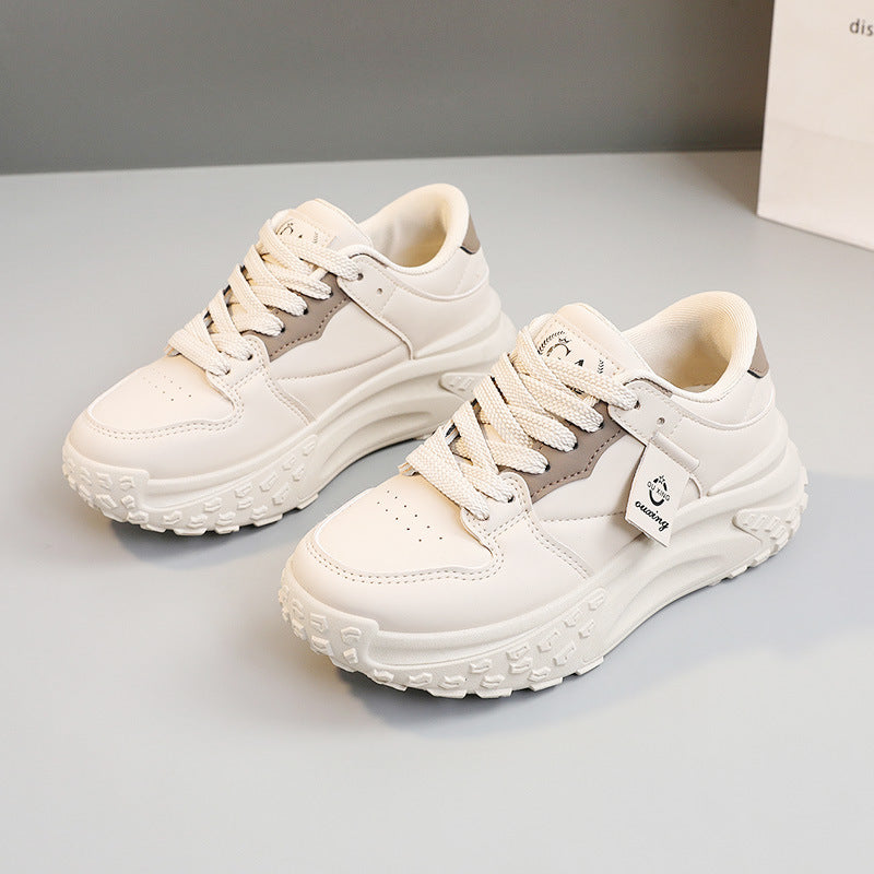 Damen Sneaker Sportlich Rutschfest Weiße Sneaker Frauen