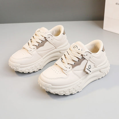Damen Sneaker Sportlich Rutschfest Weiße Sneaker Frauen