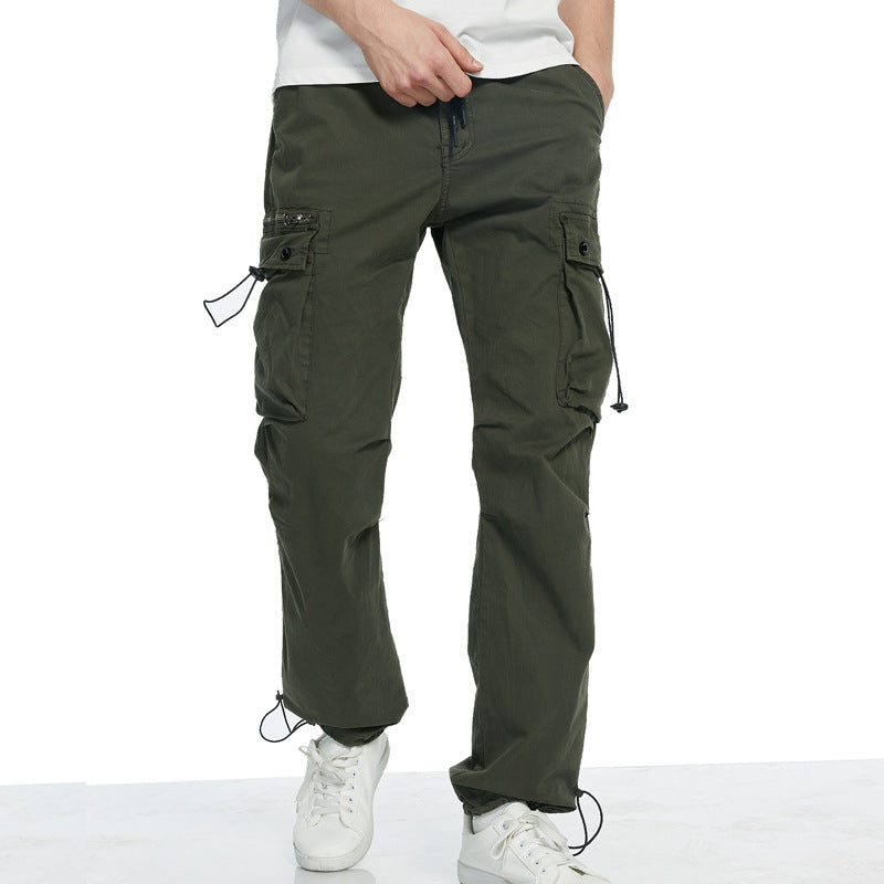 Herren Cargo-Hose Praktisch Mit Verstellbarem Bund