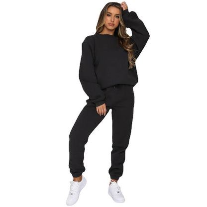 Damen Jogginganzug Bequem Sweatshirt Hose Sportlich