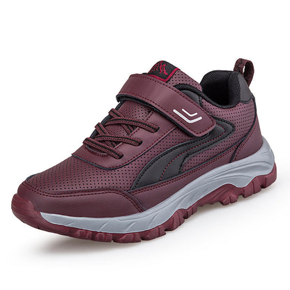 Damen Sneaker Sportlich atmungsaktiv Velcro Schuhe