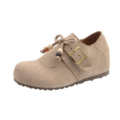 Damen Mokassins Comfort Weich Bequem Schnalle
