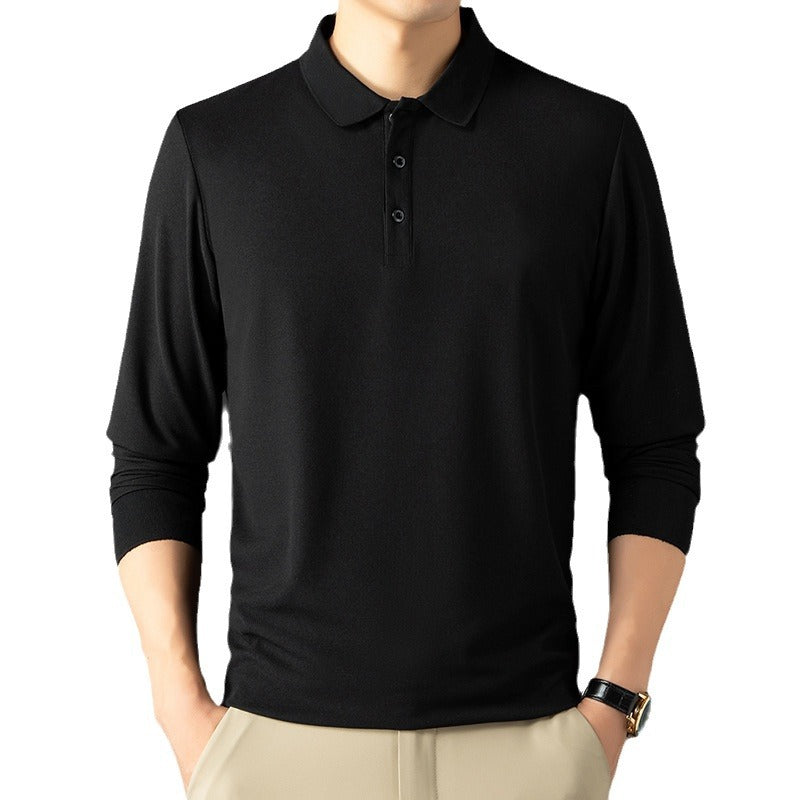 Herren Poloshirt atmungsaktiv Piqué mit Knopfleiste Elegent
