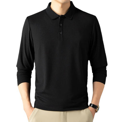 Herren Poloshirt atmungsaktiv Piqué mit Knopfleiste Elegent