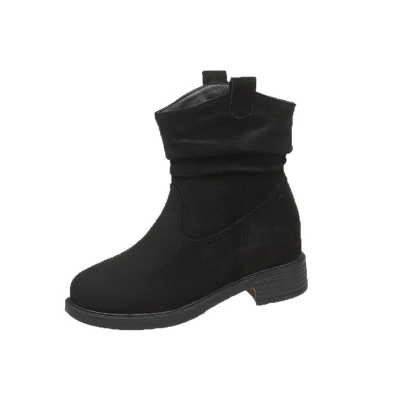 Damen Stiefeletten Weich und Bequem mit Rutschfester Sohle
