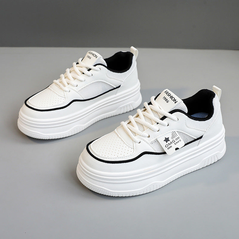 Damen Sneaker Hoch Mesh Atmungsaktiv Sportlich