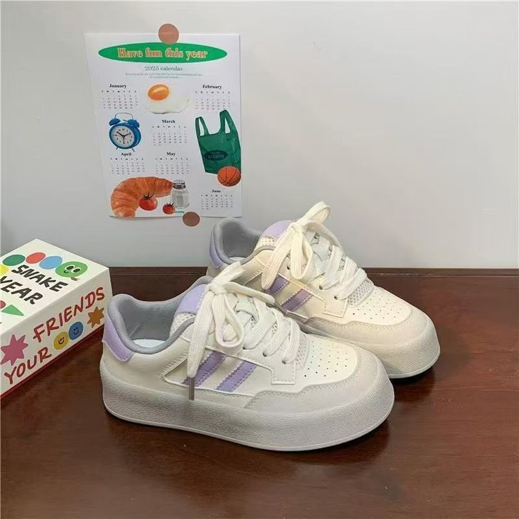 Damen Sneaker Low-Top atmungsaktiv Modern