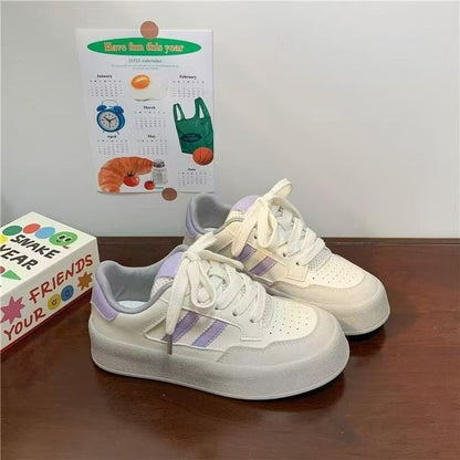 Damen Sneaker Low-Top atmungsaktiv Modern