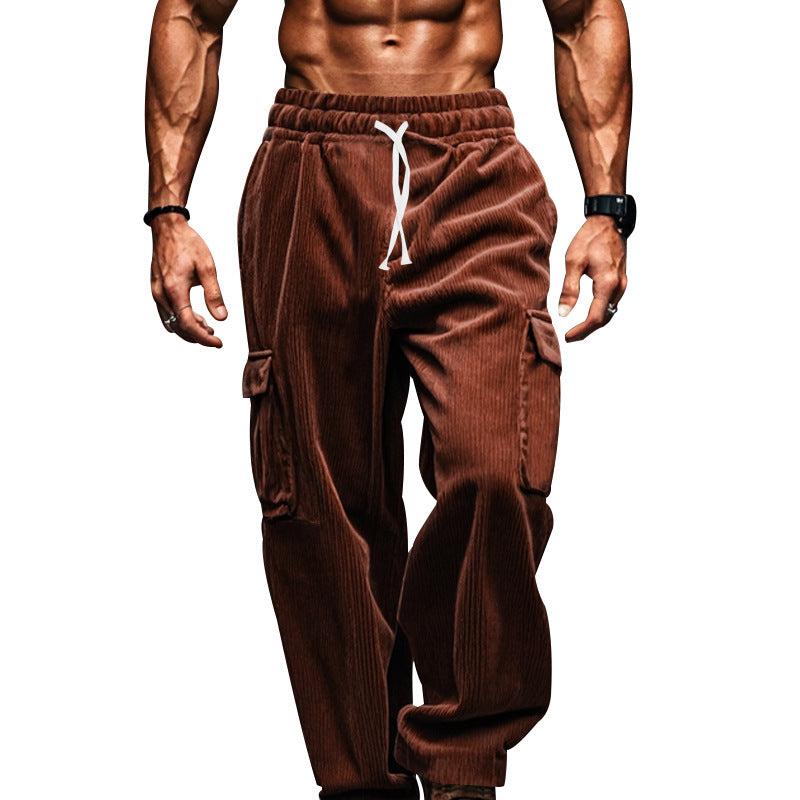 Herren Cargo-Hosen Urban Style Bequem Elastisch