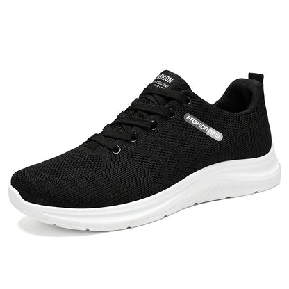 Damen Sneaker Atmungsaktiv Komfort Mesh Weißen