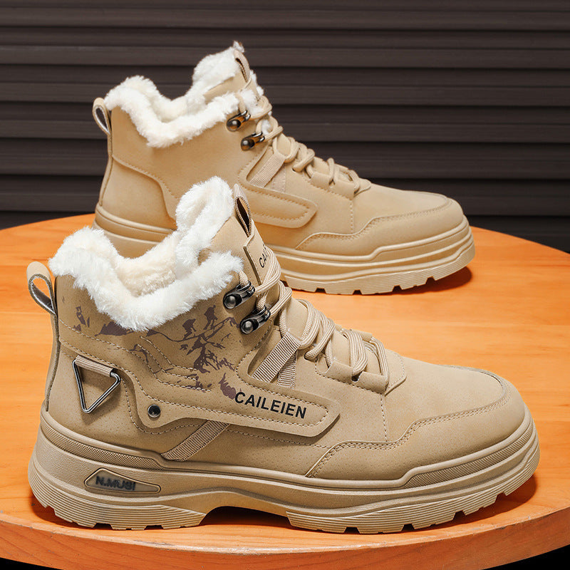Damen Mokassins Warm Rutschfest Winter Schuhe