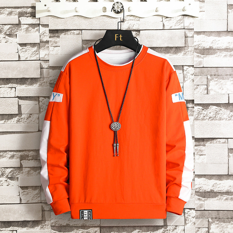 Herren Sweatshirt Sportlich Modern Grau