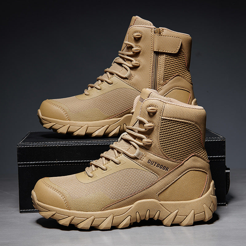 Herren Sportstiefel Atmungsaktiv Hoch Wasserfest