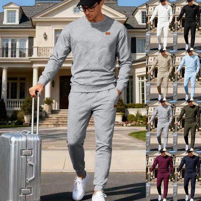 Herren Sweatanzug Eleganter Freizeitanzug Hochwertig Modern