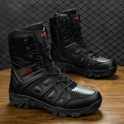 Damen Stiefel Tactical Boots Hochkomfort Outdoor - BerlinGlamour