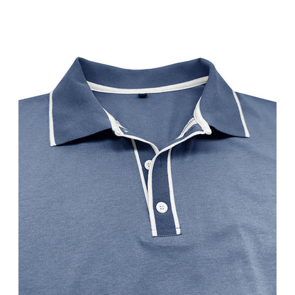 Herren Polo Hemd Klassisch Mit Brusttasche