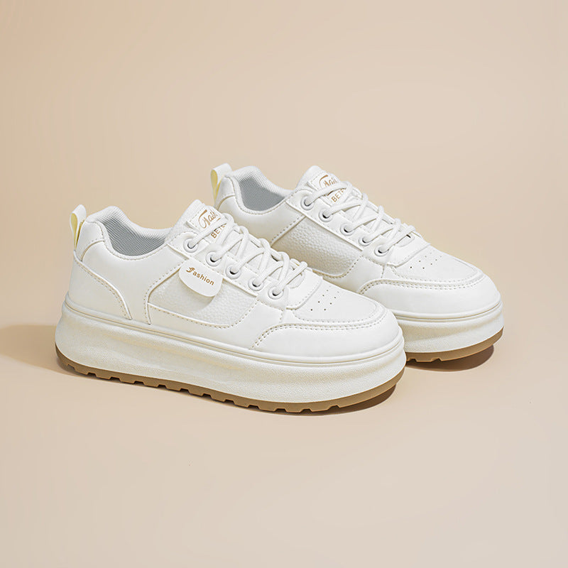 Damen Sneaker Sportlich Plattform Bequem Laufschuhe
