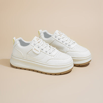 Damen Sneaker Sportlich Plattform Bequem Laufschuhe