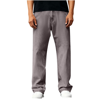 Herren Jeans Weite Bein mit vielen Taschen