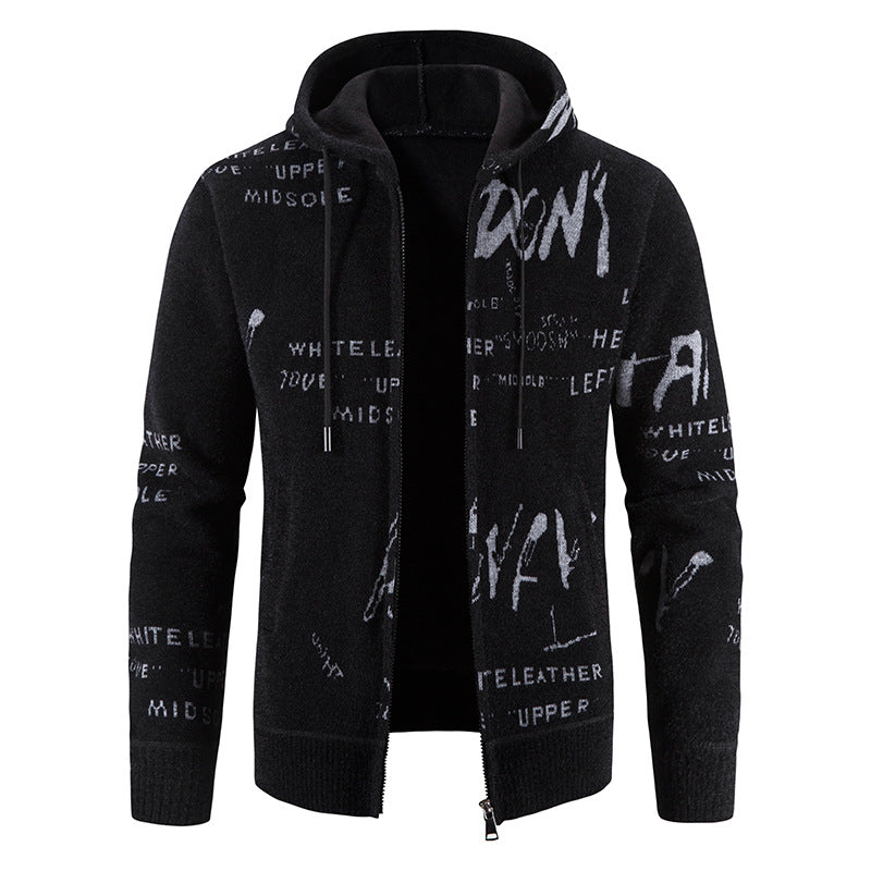 Herren Kapuzenjacke Modern mit coolen Prints