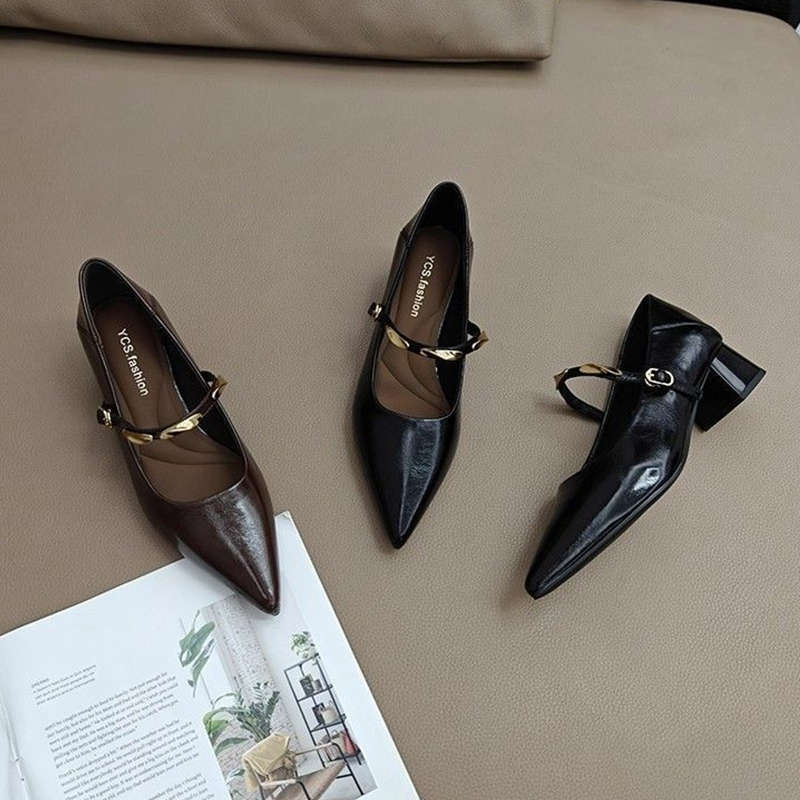 Damen Pumps Hochhackig Elegante Riemchen Schuhe