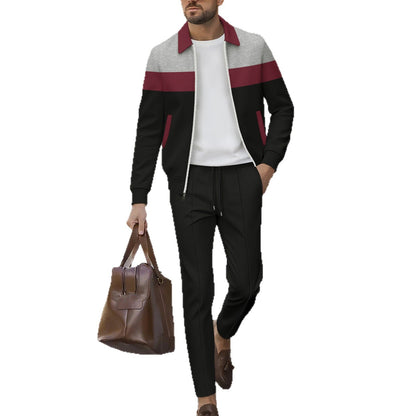 Herren Outdoor Jacke Sportlich Modern Wasserabweisend