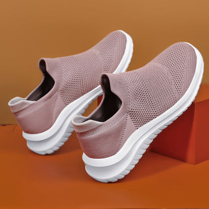 Damen Sneaker Atmungsaktiv Leicht Flexibel Bequem