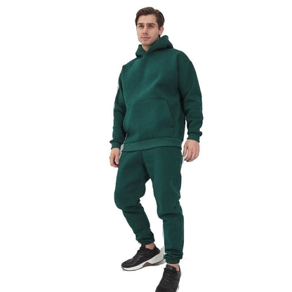 Herren Jogginganzug Kapuzenpullover Hose Komfort