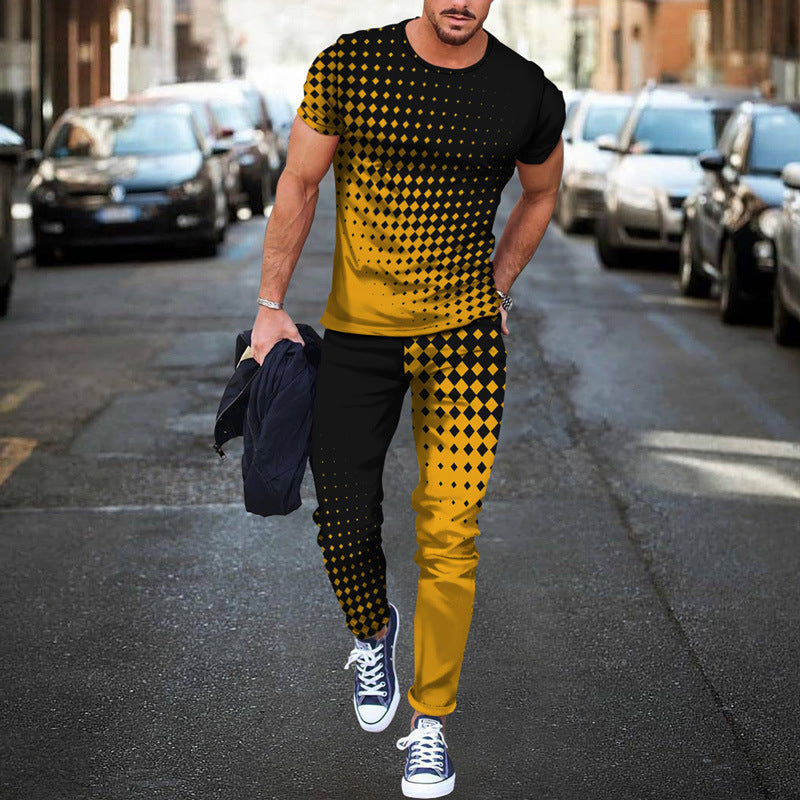 Herren Freizeit-Set Modern Punkte Berlin Style - BerlinGlamour