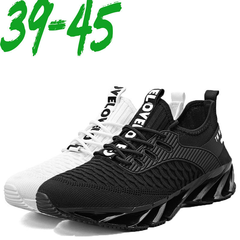 Damen Sneaker Sportlich High-Top Laufschuhe Schwarz