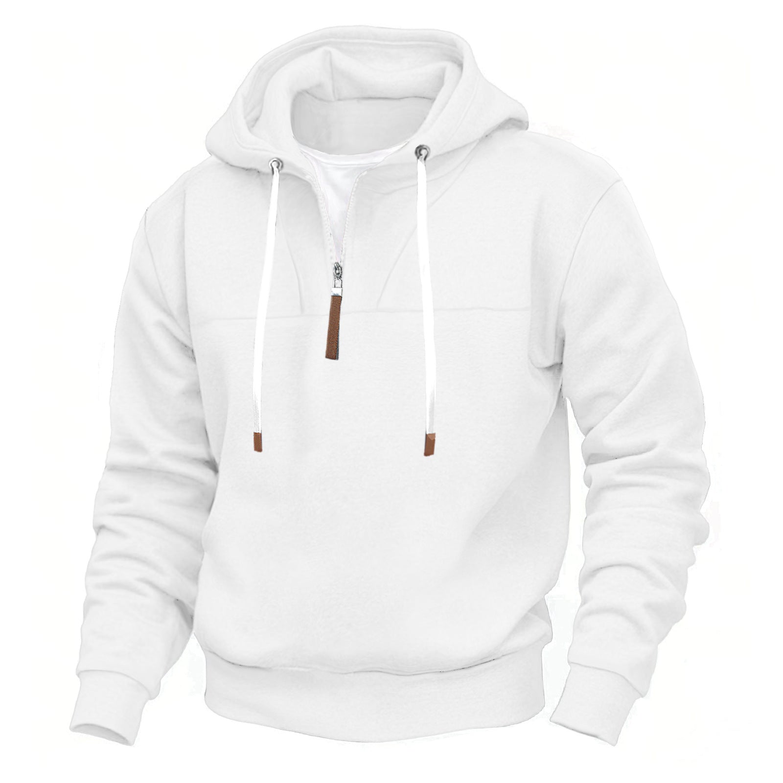 Herren Kapuzenpullover Lässig Modern Mit Reißverschluss - BerlinGlamour