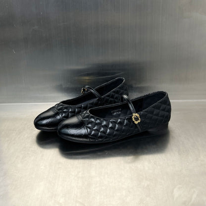 Damen Ballerinas Elegante Riemen Schuhe Damenmode