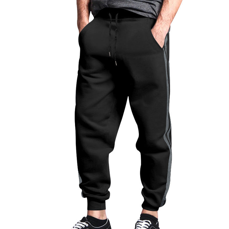 Herren Jogginghose Sportlich mit Seitenstreifen Modern