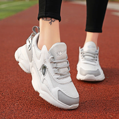 Damen Sneaker Comfort Atmungsaktiv Mesh SchuheSport