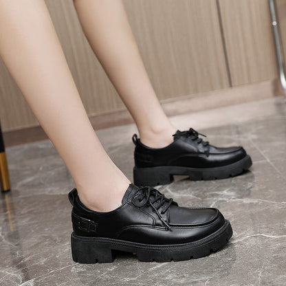 Damen Schnürschuhe Bequem Robust Modern