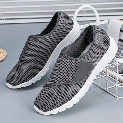 Damen Sneaker Atmungsaktiv Slip-On Bequem Sportschuh - BerlinGlamour