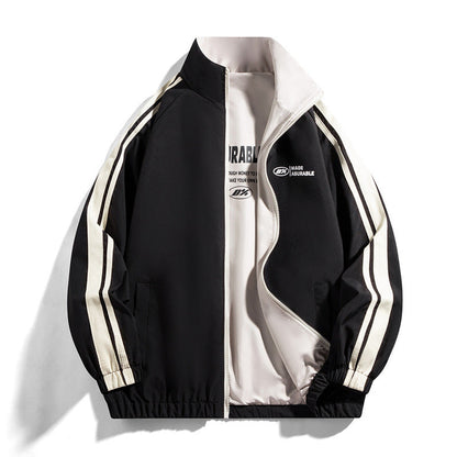 Herren Retro-Jacke Sportlich Übergangsmodell Berlin Style