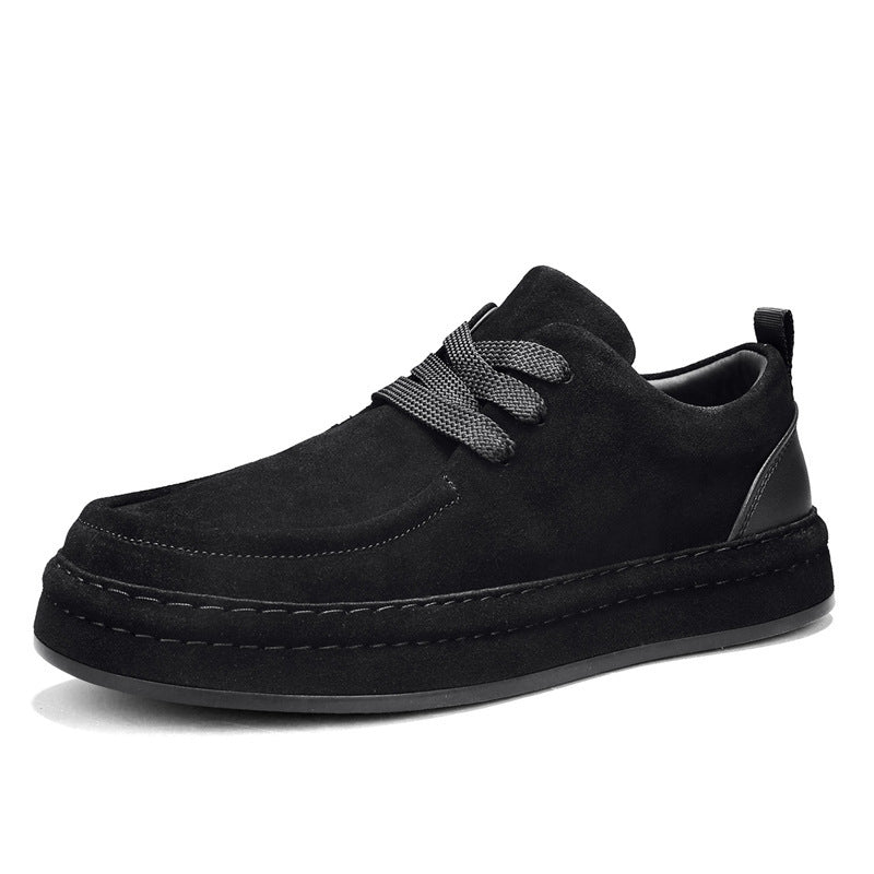 Damen Sneaker Veloursleder Bequem Schnürung Modisch