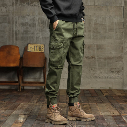 Herren Cargo-Hose Elastisch Multifunktional Taschen